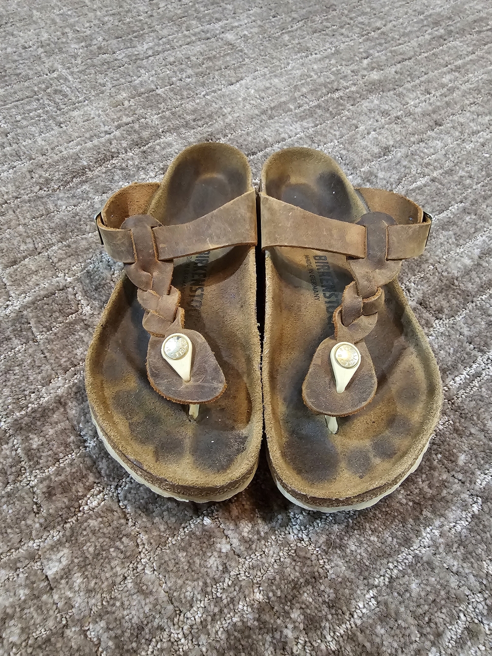 Birkenstock Gizeh Braided Sandal Size 39